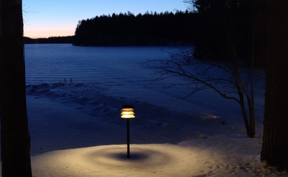 Tunnelmaa syksyyn ja talveen pihavaloilla